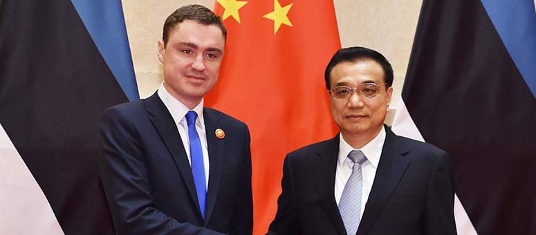 China y Estonia se comprometen a más cooperación en infraestructura y turismo