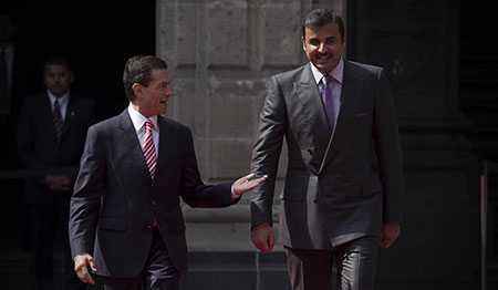México y Qatar suscriben cuatro acuerdos de entendimiento para impulsar relación 
bilateral