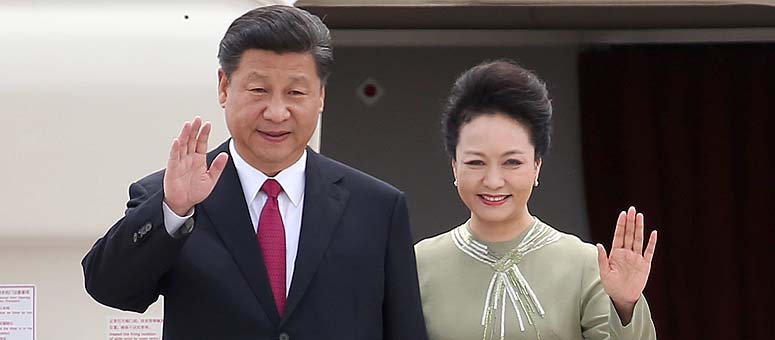 Presidente chino llega a Sudáfrica en visita de Estado