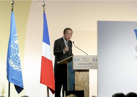 Alcanzan proyecto final de acuerdo climático de París