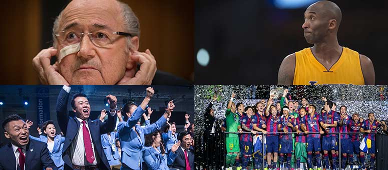 2015 en imágenes: 10 noticias de deporte más importantes internacionales seleccionadas por Xinhua