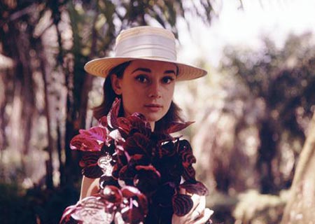 Revelan fotos de Audrey Hepburn del año 1958