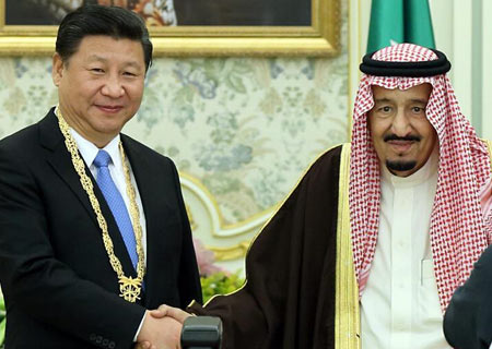Xi comienza gira por Oriente Medio con elevación de lazos chino-saudíes