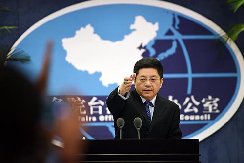 Parte continental china advierte de que relaciones a través del estrecho afrontarán 
revés sin Consenso de 1992