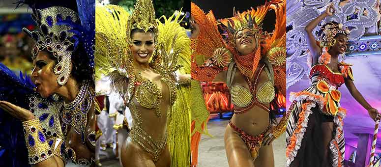 Los brasileños se entregaron al frenesí del Carnaval