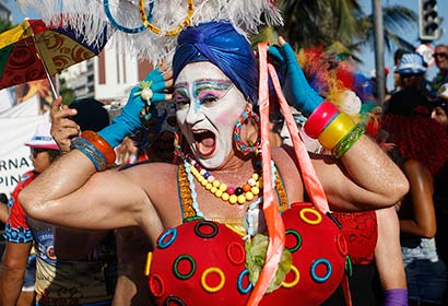 Brasil: Desfile de Carnaval en Rio de Janeiro