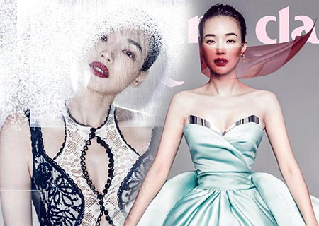 Estrella Shu Qi en portada de Marie Claire