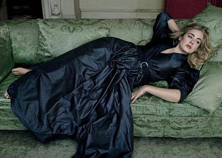 Adele en portada de Vogue