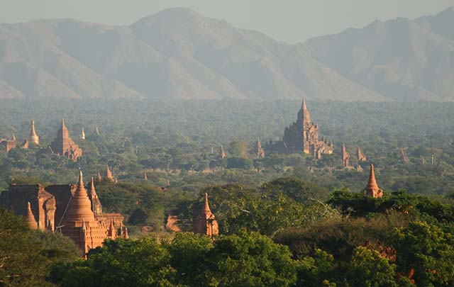 Myanmar prohíbe la visita a las antiguas pagodas de Bagan