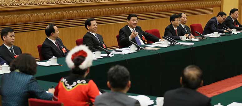 Presidente chino subraya construcción económica