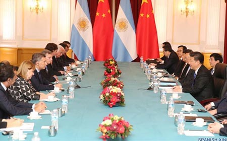Presidente chino conversa con homólogo argentino sobre relaciones y cooperación