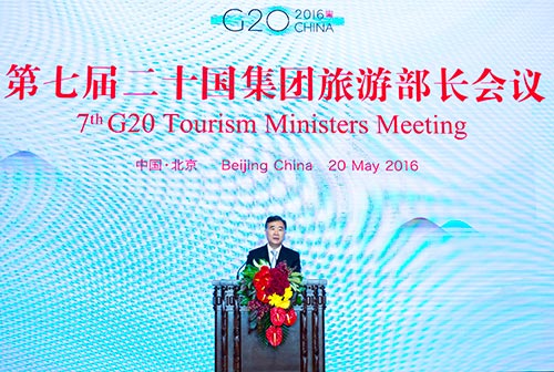 G20 debe ampliar mercado global de turismo, pide viceprimer ministro chino