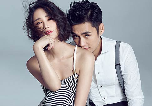 Nuevas imágenes de actor Yuan Hong y su novia Zhang Xinyi