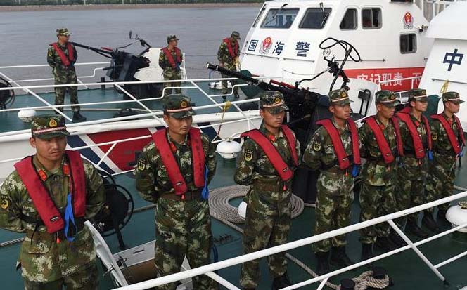 Ceremonia de lanzamiento de misión de seguridad marítima para Cumbre G20 se celebra en Zhejiang
