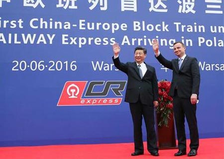 Presidentes de China y Polonia subrayan mejores vínculos ferroviarios