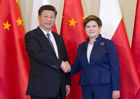 Xi pide cooperación más profunda y más amplia entre China y Polonia