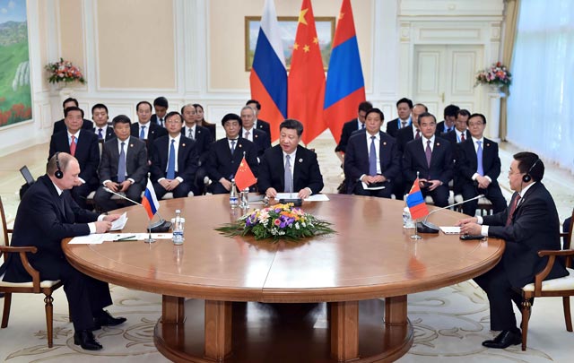 Construcción del Corredor China-Rusia-Mongolia