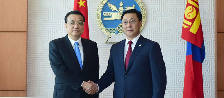 Premier chino pide mayor cooperación y lazos más estrechos con Mongolia