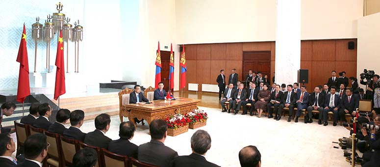 China y Mongolia forjan lazos más estrechos
