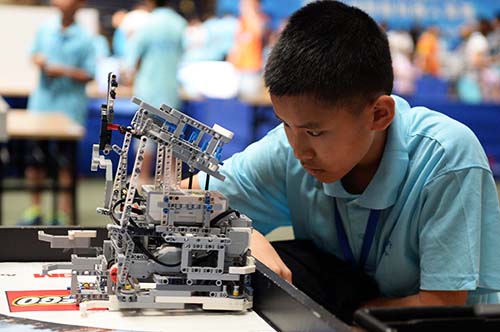 Heilongjiang: Competencia de robots inteligentes en la Universidad de Silvicultura del Noreste en Harbin