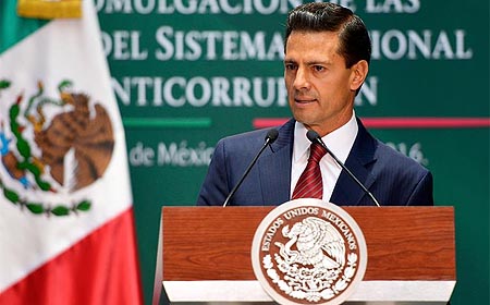 Presidente de México promulga leyes para Sistema Nacional Anticorrupción