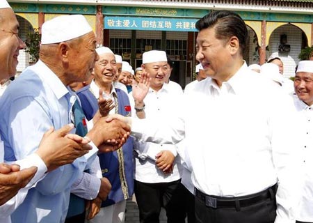 Presidente chino subraya unidad nacional y armonía religiosa en Ningxia