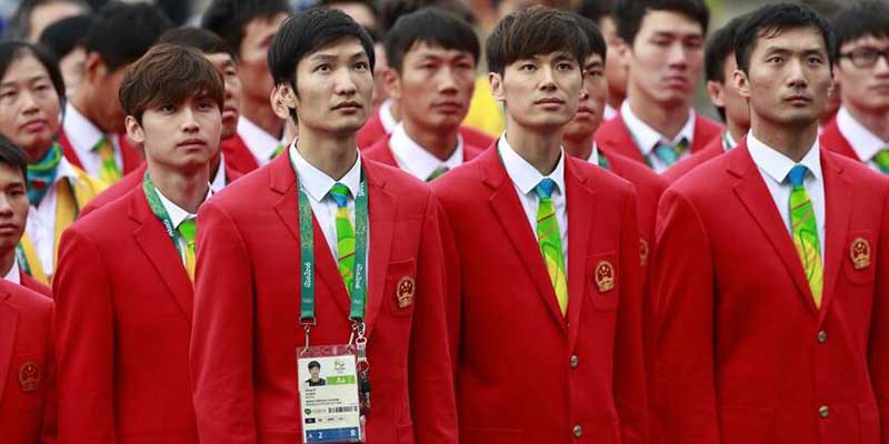 Río 2016: Izan bandera nacional de China en Villa Olímpica