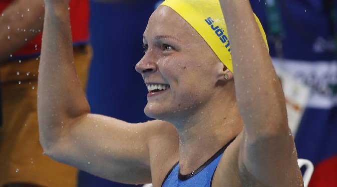 Río 2016: Sueca Sjostrom gana oro en 100 metros mariposa con un nuevo récord mundial