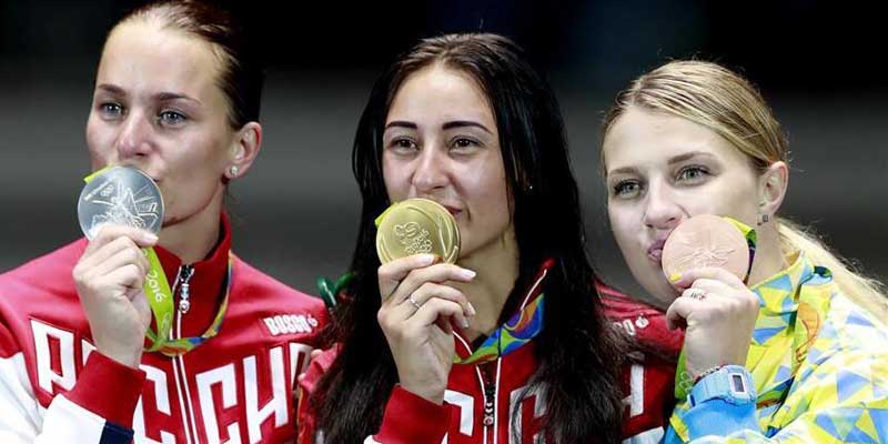 Río 2016: Rusia domina en sable individual femenino
