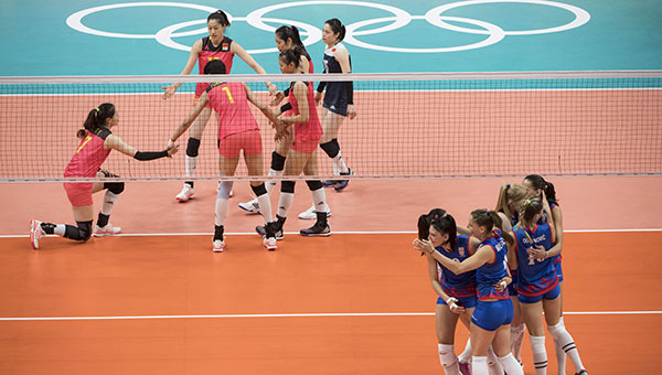 Río 2016: China sufre segunda derrota en fase de grupos de voleibol femenino