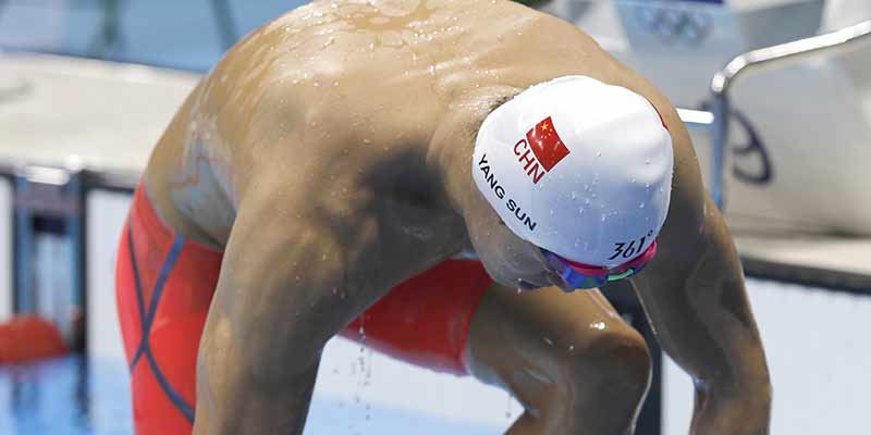 Río 2016: Sun Yang de China promete trabajar más arduamente tras eliminación