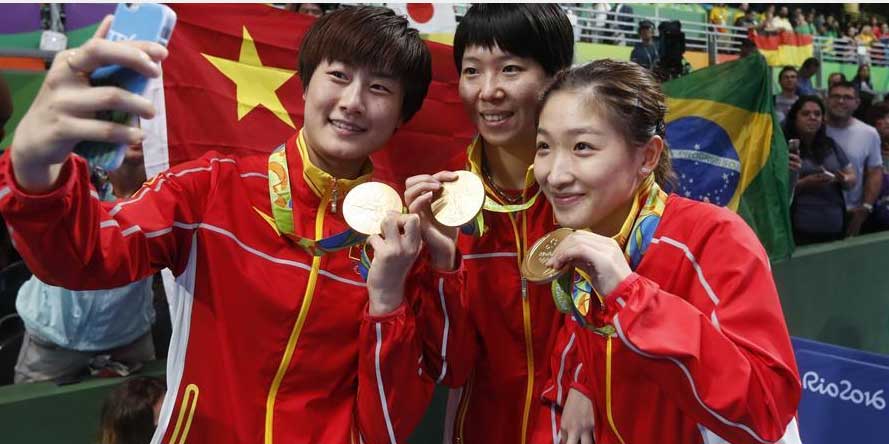 Río 2016: China revalida oro olímpico en tenis de mesa por equipo femenil