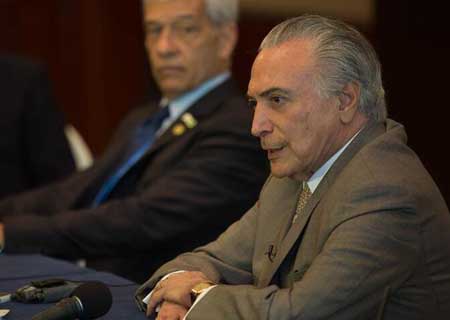 Michel Temer minimiza las protestas en Brasil en contra de su gestión
