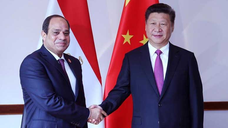 Presidentes chino y egipcio se reunen antes de la cumbre del G20