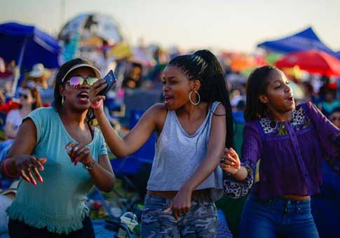 Festival musical "Huawei Joburg Day" en Sudáfrica
