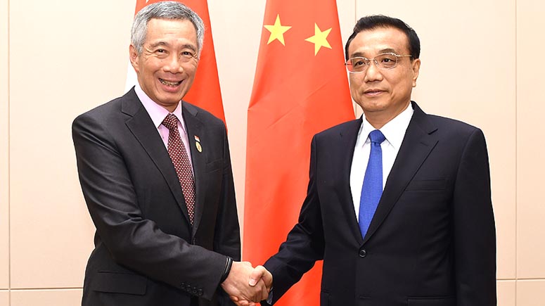 Premier chino espera rol constructivo de Singapur en fomento lazos China-ASEAN