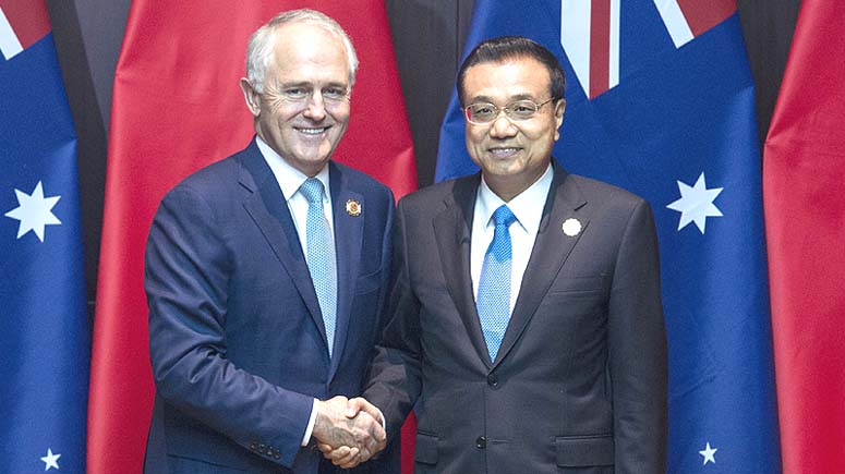 PM chino espera apoyo de Australia a proceso de Beijing para expandir consenso con Asean