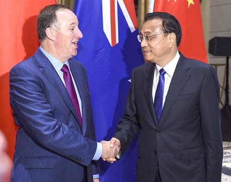 China y Nueva Zelanda fortalecerán cooperación en comercio y asuntos judiciales