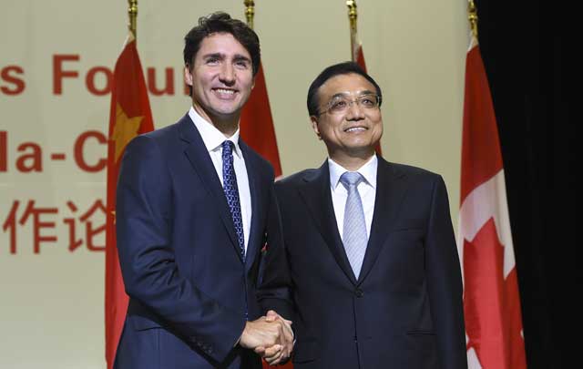 El primer ministro hace su primer viaje a Canadá