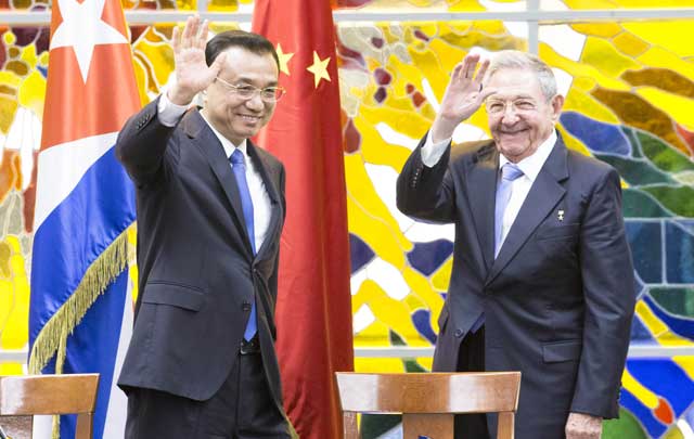 China ratifica su compromiso con la economía cubana