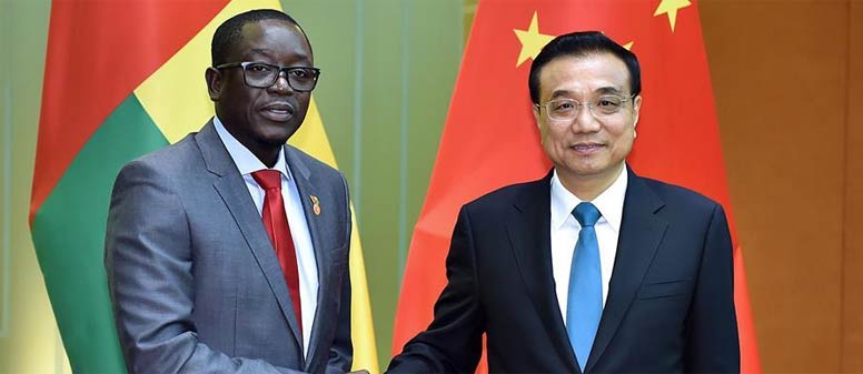 PM chino desea mayor cooperación con Guinea Bissau