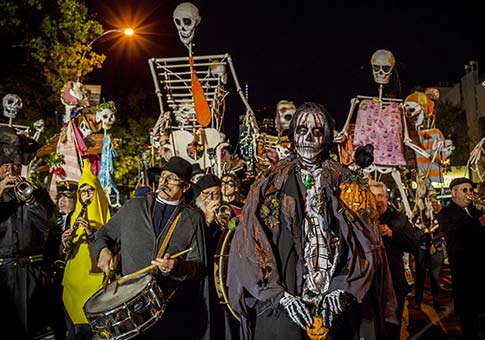 EEUU: Desfile anual de Halloween en Nueva York