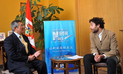 Embajador de Perú: La cooperación entre China y Perú avanzará hacia una nueva etapa