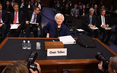 Presidenta de Fed considera apropiado elevar tasas pronto