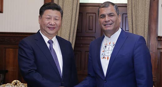 China y Ecuador acuerdan mantener una asociación estratégica integral