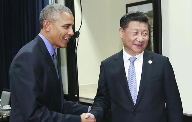 Xi y Obama se reúnen sobre lazos China-EEUU en el marco de reunión APEC