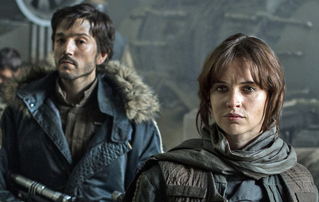 Diego Luna Y Felicity Jones Presentan ''Star Wars: Rogue One'' en México
