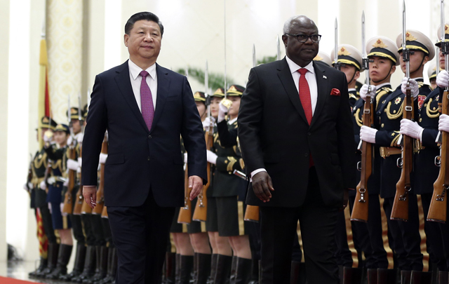 Presidente chino se reúne con homólogo de Sierra Leona