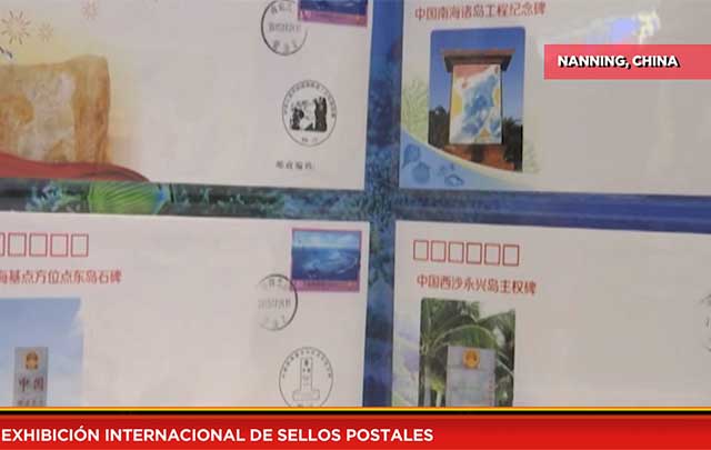 Exhibición internacional de sellos postales