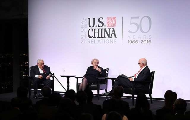 Exsecretarios de estado hablan de relaciones Estados Unidos-China